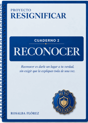 Portada de Reconocer, de Rosalba Flórez
